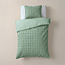 Sleeptime Geruit nepbont donkergroen 140x200/220
