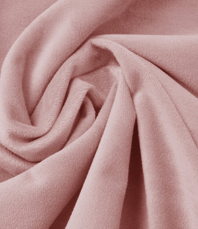 Fluwelen bies roze 140 x 220