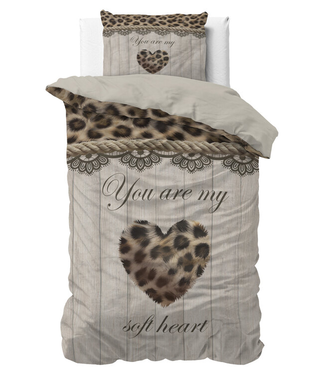 Je bent mijn hart Zand 140 x 200/220