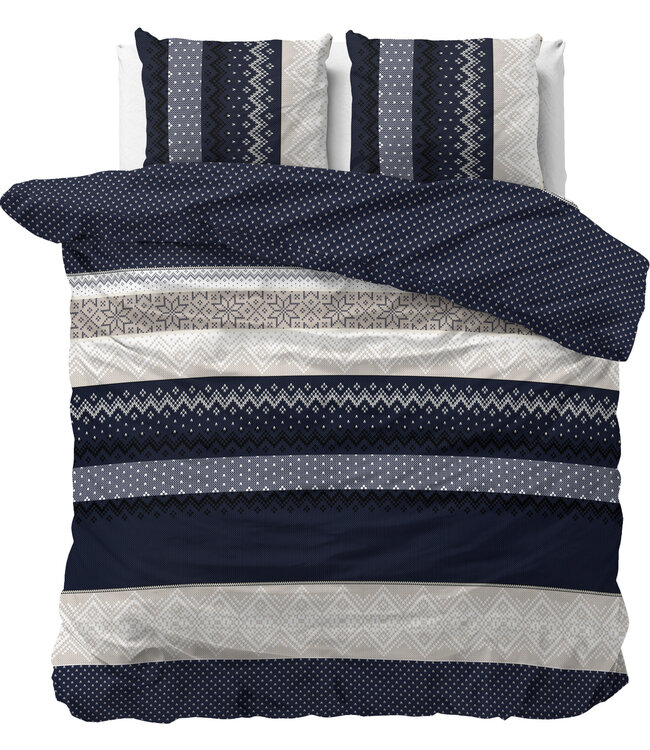 Elisabeth marineblauw 200 x 220