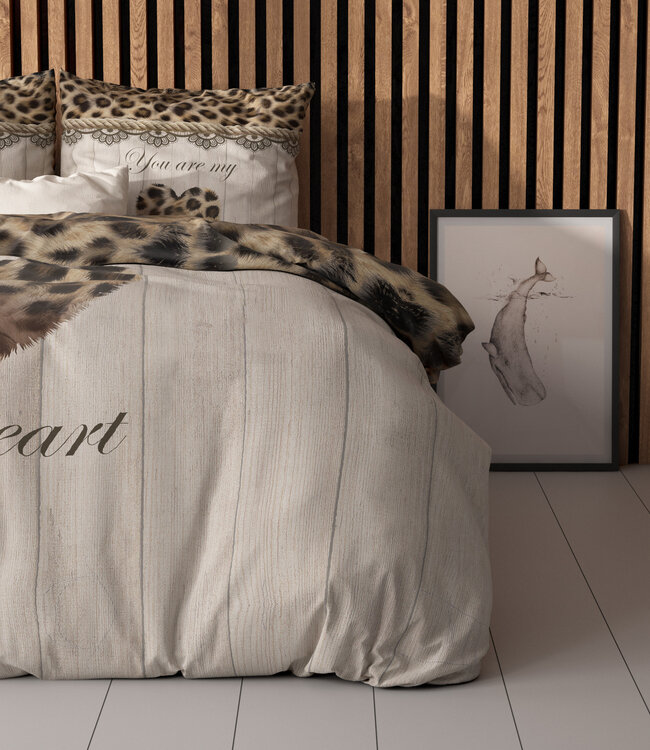 Je bent mijn hart Zand 140 x 200/220