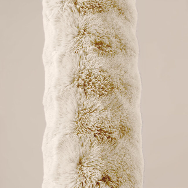 Bodykussen Pompom Beige 140 x 20 cm