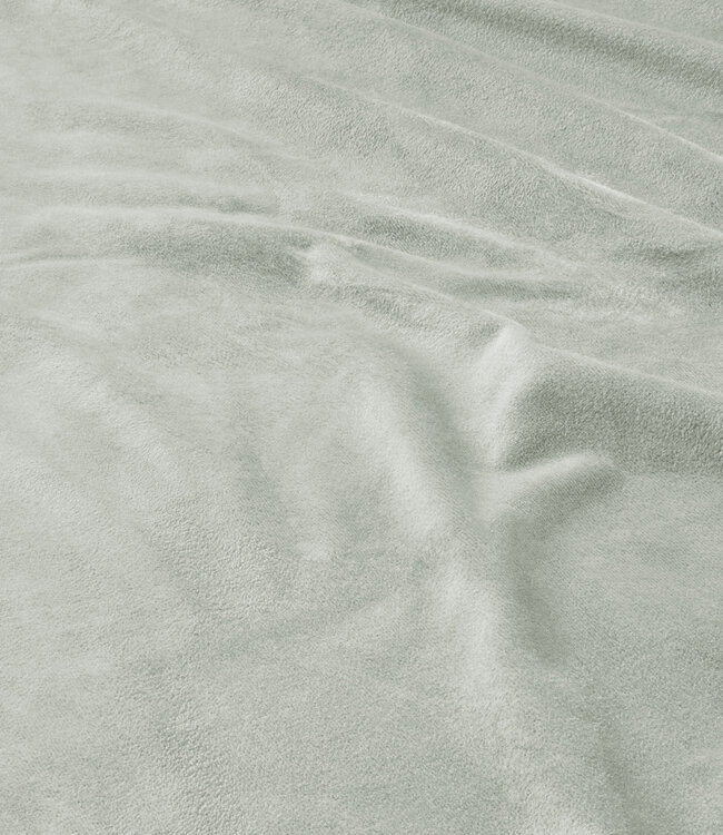 Fluwelen Ruches Wit 140 x 220