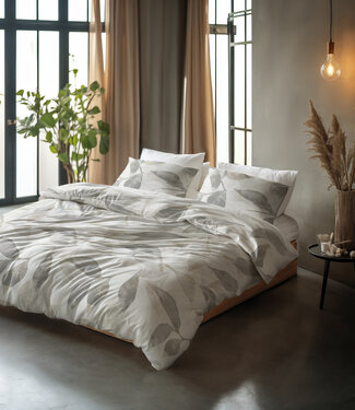 Sleeptime Bladmotief Zilvergrijs 200 x 200/220