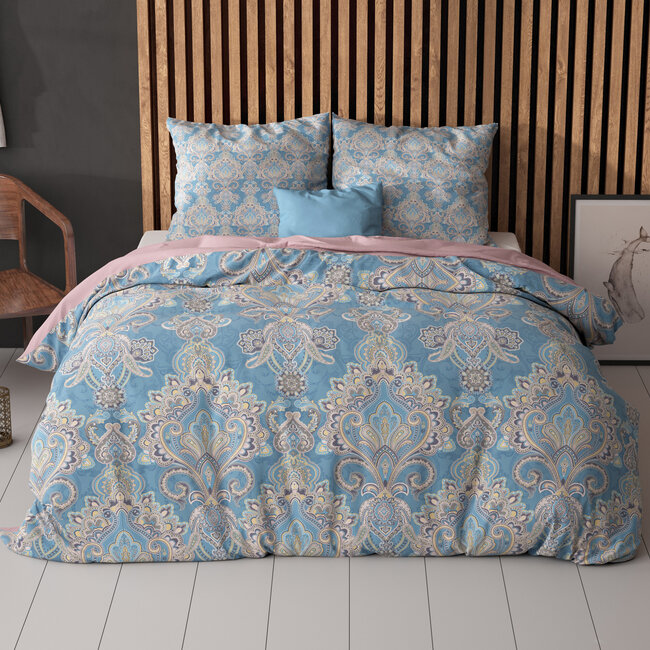 Giselle blauw 200 x 200/220