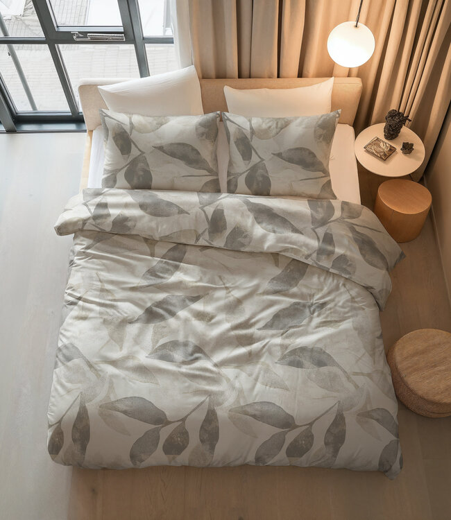 Bladmotief Zilvergrijs 200 x 200/220