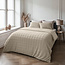 Nepbont met ruitpatroon beige 140x200/220