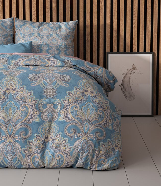 Giselle blauw 200 x 200/220