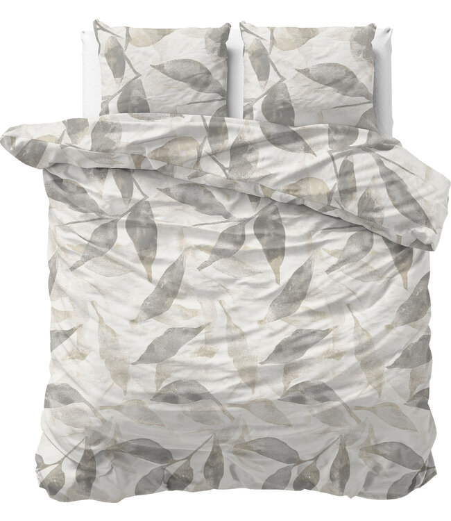 Bladmotief Zilvergrijs 200 x 200/220