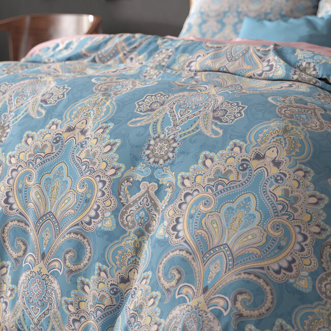 Giselle blauw 200 x 200/220