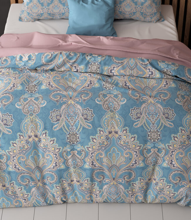 Giselle blauw 200 x 200/220