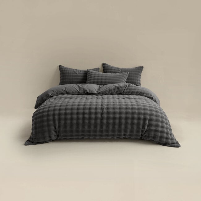 Pom Pom Antraciet 200 x 220
