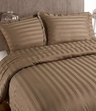 Primaviera Deluxe Hotelstreep Taupe 140 x 200/260