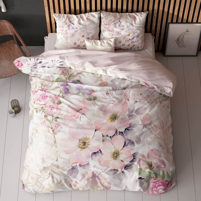 Sleeptime Gyna Pink 140 × 200/220 - Duvet Cover