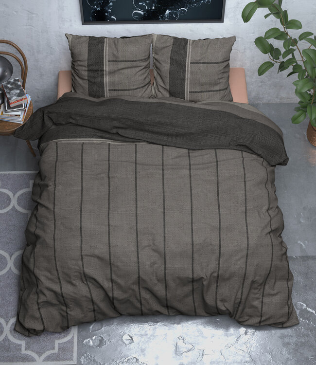 Flanel Kees Taupe 140 x 220