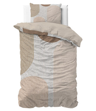 100% Microvezel Teddyprint Crème 140 x 200/220