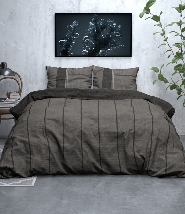 Flanel Kees Taupe 140 x 220