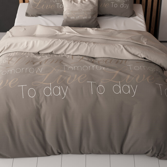 Live Today Taupe 200 x 220