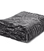 Geëmbosseerde Zeta Deken Antraciet