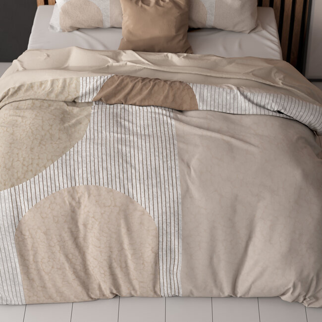 Teddyprint Crème 140 x 200/220