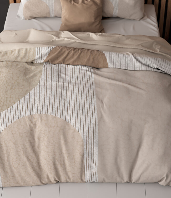 Teddyprint Crème 140 x 200/220