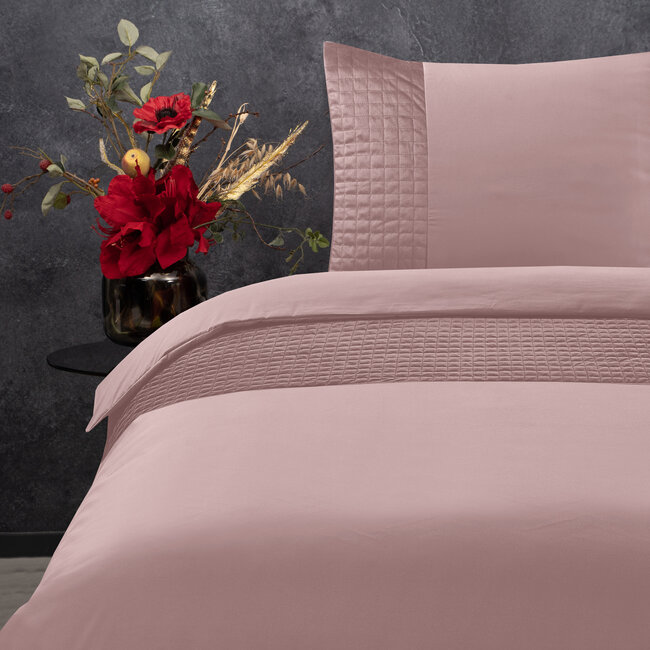 Roze fluwelen band 140 x 220 cm