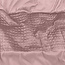 Roze fluwelen band 140 x 220 cm