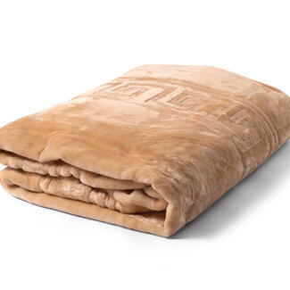 Sleeptime Geëmboste Zeta-deken crème