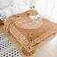 Sleeptime Embossed Zeta blanket cream