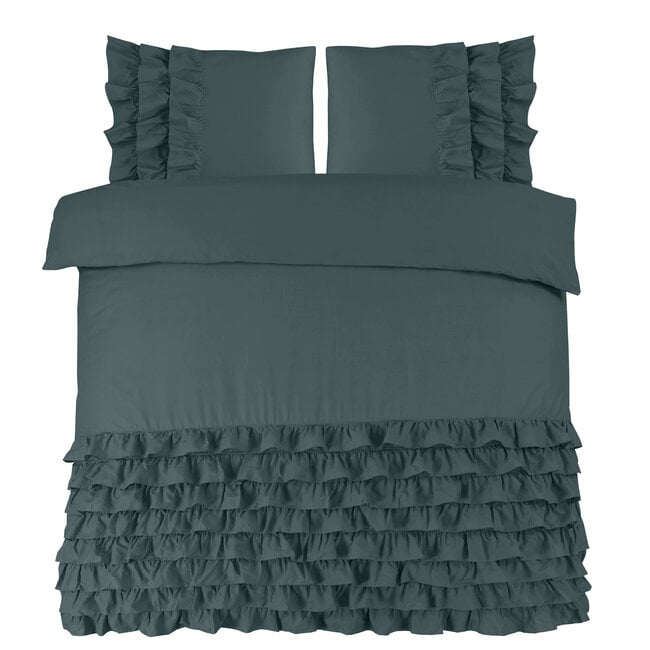 Dreamhouse Cypress green 240 × 220 - Duvet Cover