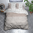 Flanellen Gino Taupe 200 x 220