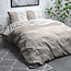 Flanellen Gino Taupe 200 x 220