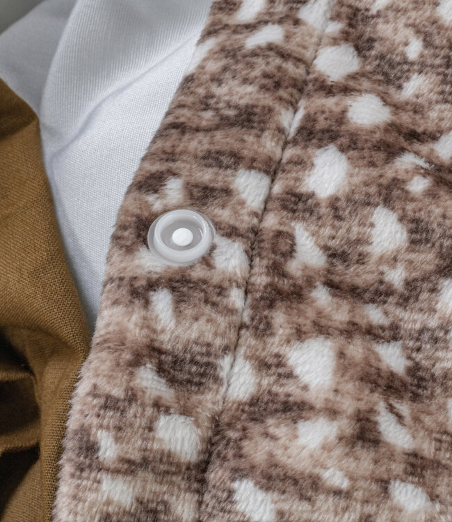 Signature Fluwelen Katoen Aria Bruin 200 x 220