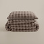 Pompon taupe 240 x 220