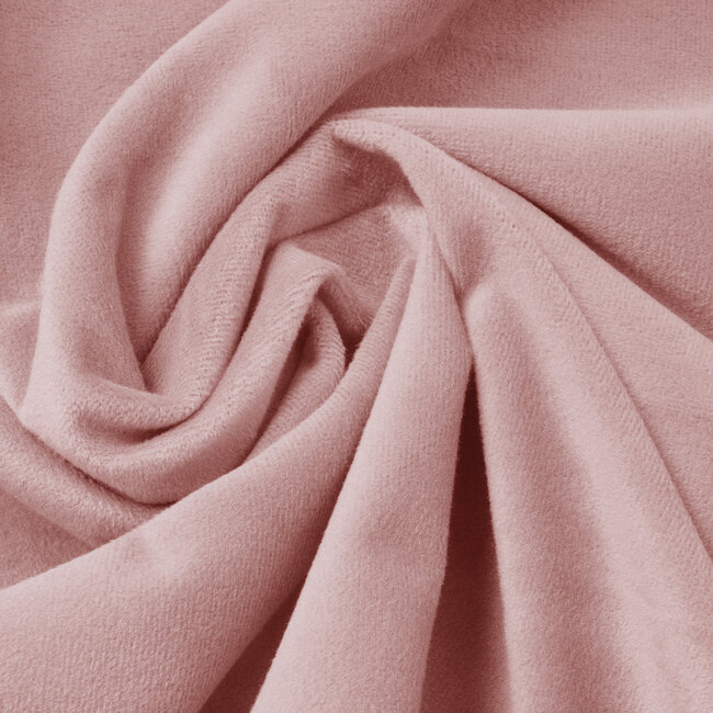 Fluwelen bies roze 200 x 220