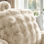 Rugsteunkussen Pompom Beige 34 x 50