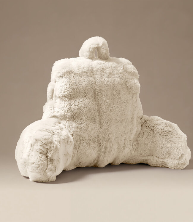 Rugsteunkussen Pompom Beige 34 x 50