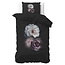Sleeptime Diepe Bloemen Zwart 140 x 200/220