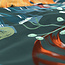 Dreamhouse Calanthegrün 240 × 220 - Bettbezug
