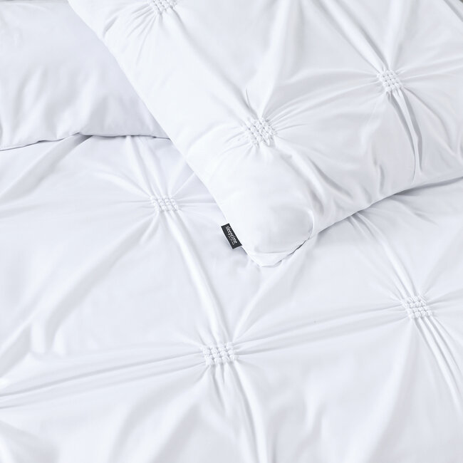 Punch plooitjes wit 140 x 200/220
