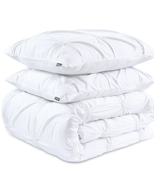 Punch plooitjes wit 140 x 200/220