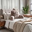Primaviera Deluxe Bedsteunkussen Pompon Taupe 34 x 50