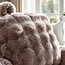 Bedsteunkussen Pompon Taupe 34 x 50