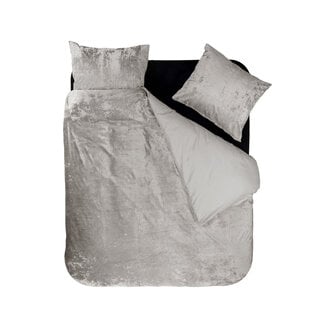 Sleeptime Crystal Velvet Sand 140 × 220 - Duvet Cover