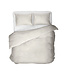 Egyptisch katoenen uni dekbedovertrek crème 200 x 200/260