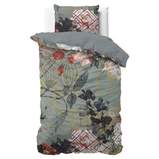 Sleeptime Triangle Natuur Groen 140 x 200/220