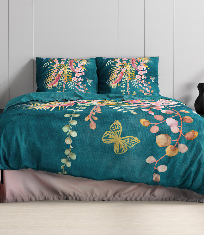 Kamala Botanisch Groen 240 x 220