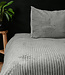 Rib Teddy Grijs 140 x 200/220
