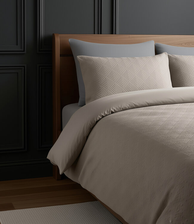 Milano 3D Taupe/Grijs 140 x 200/220