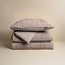 Nepbont geruit taupe 140x200/220